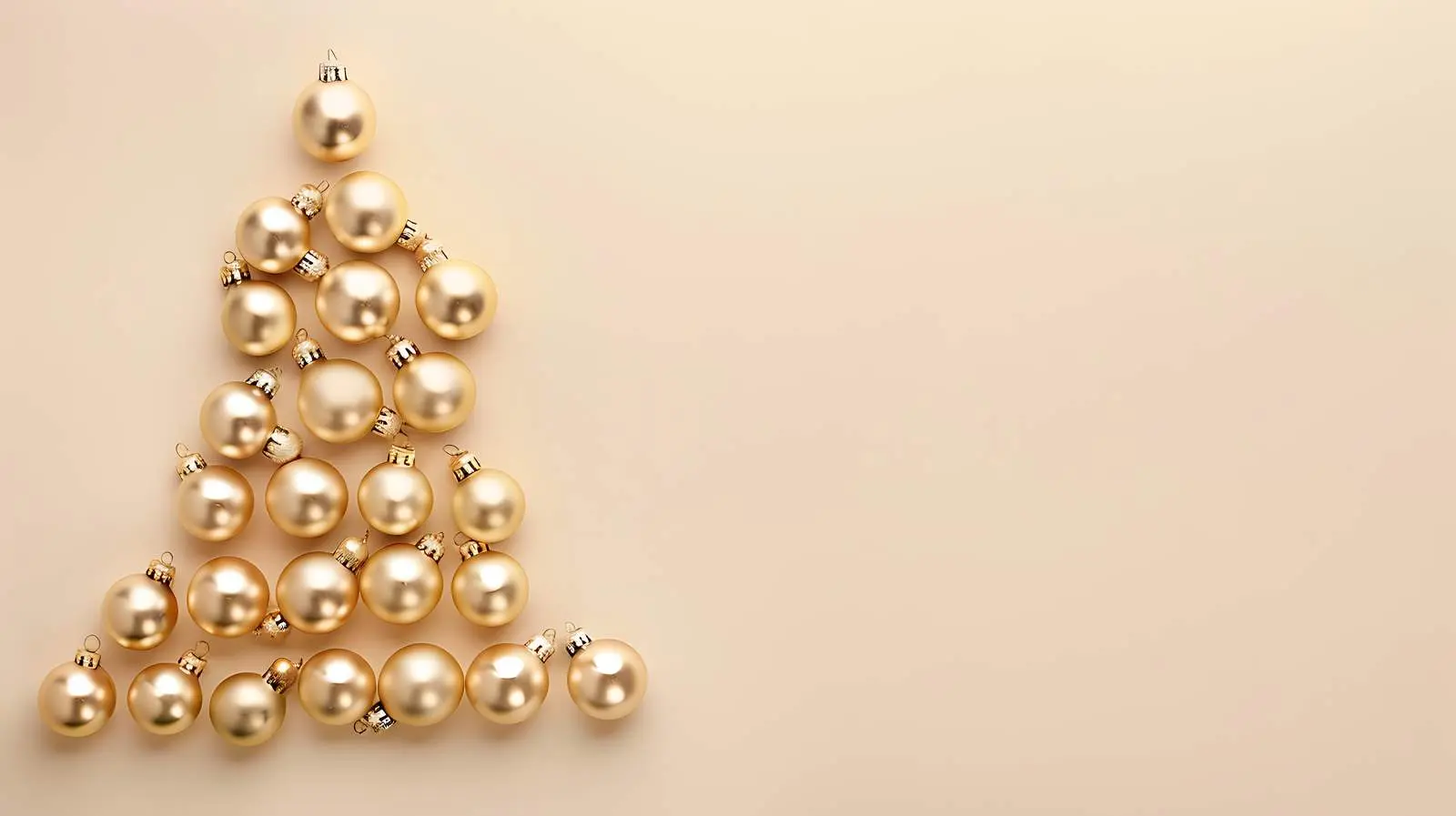 Golden Ball Christmas Tree Decoration — free download from Dotvec