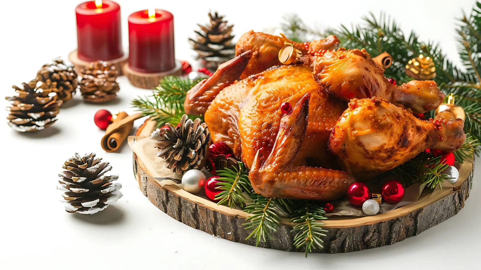 Festive Fried Chicken for Winter Celebrations — free download from Dotvec