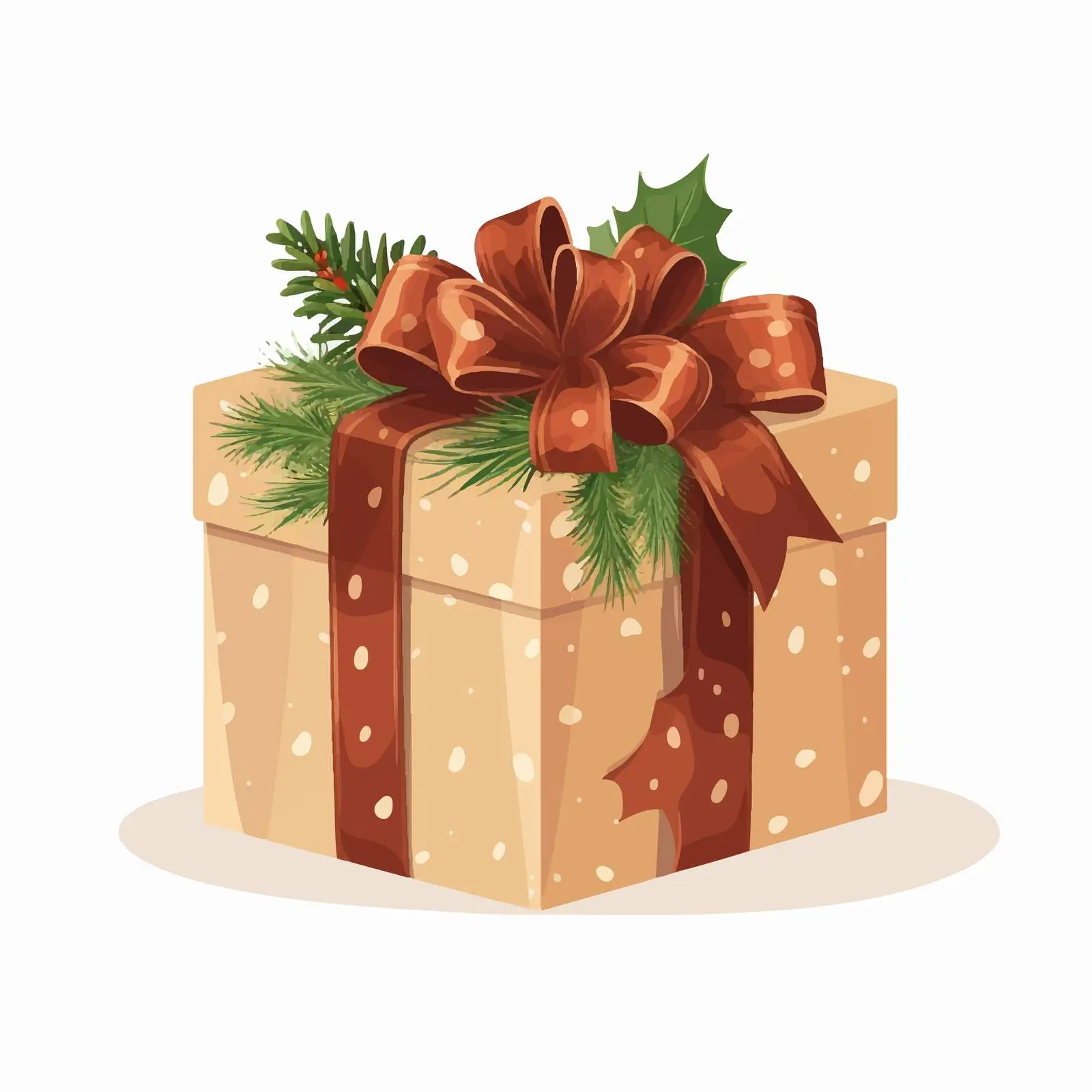 DIY Christmas Gift Box Decoration and Packing Ideas — free download from Dotvec