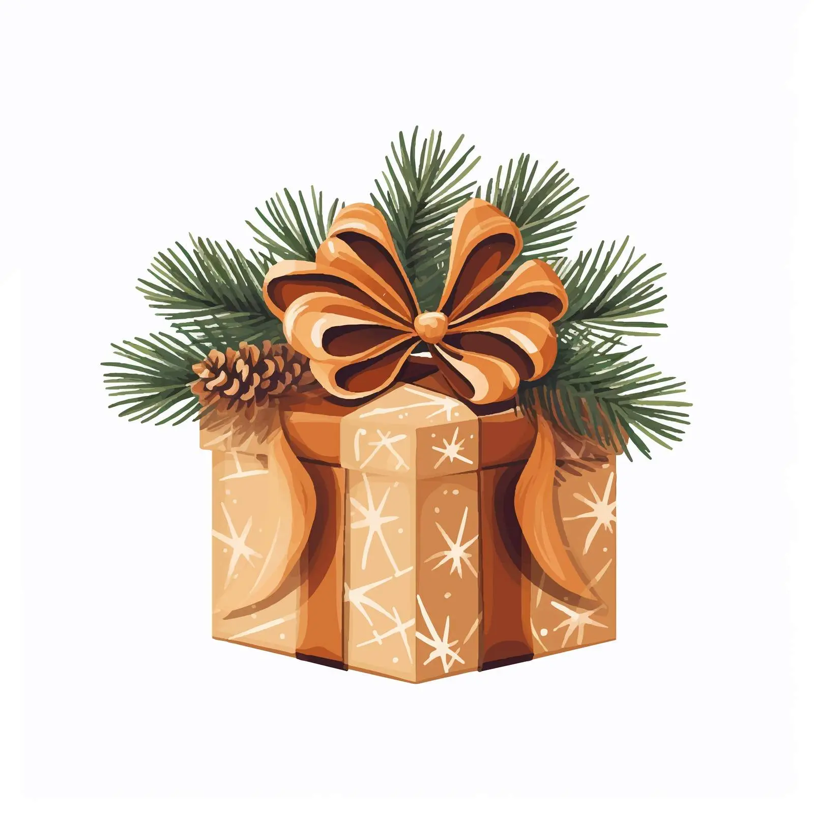 DIY Christmas Gift Box Decoration Ideas — free download from Dotvec