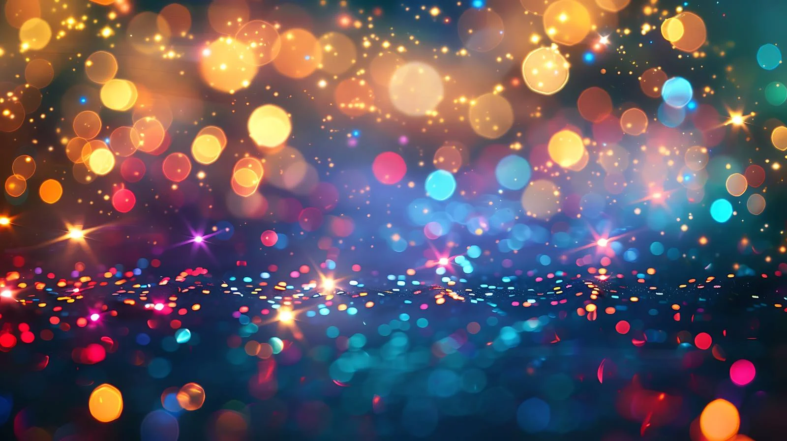 Festive Glow: Christmas Lighted Holiday Backdrop — free download from Dotvec