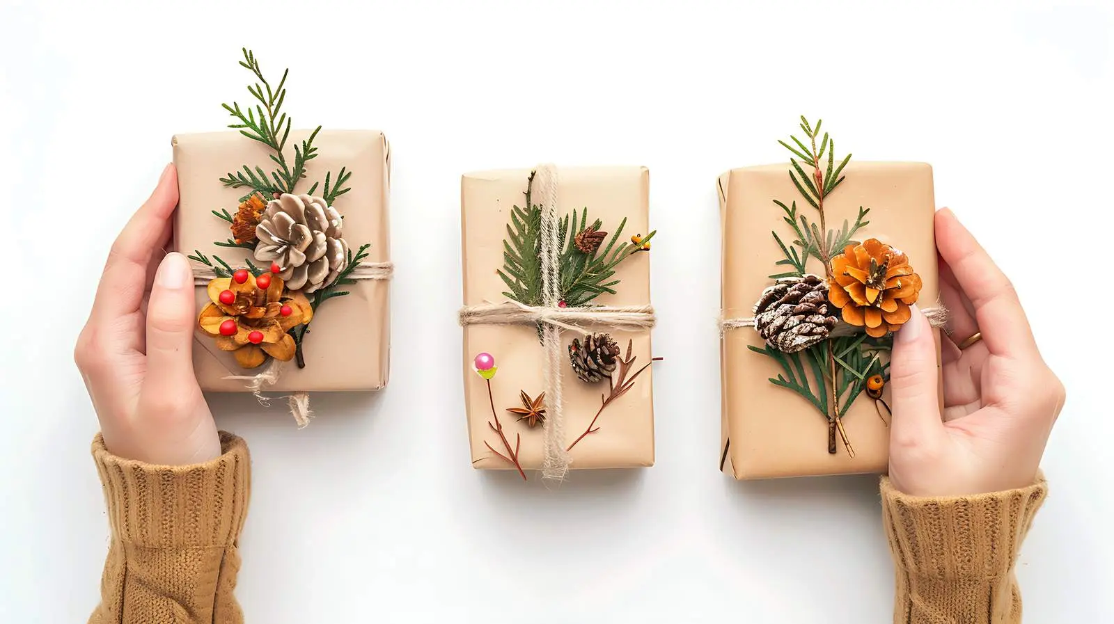 Festive Christmas and New Year Table Decoration – free snacks image from Dotvec