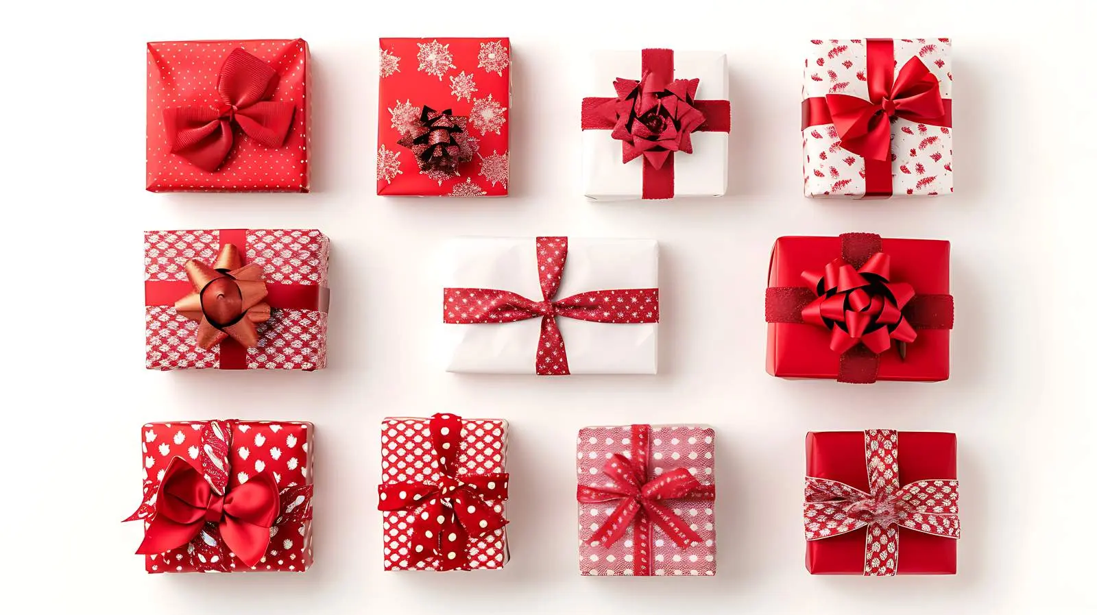 Traditional Christmas and New Year Gift Boxes — free download from Dotvec