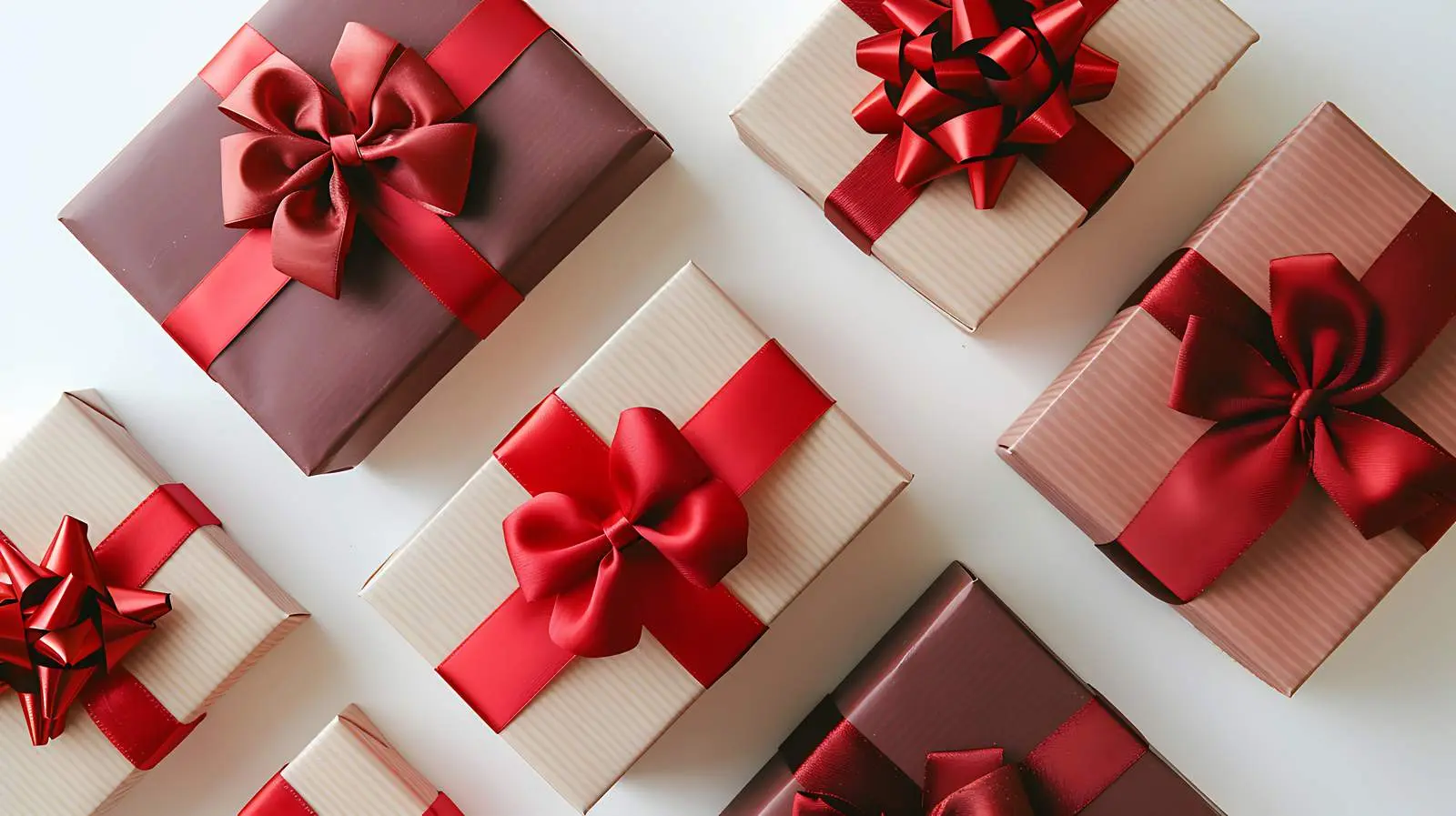 Traditional Christmas and New Year Gift Boxes — free download from Dotvec