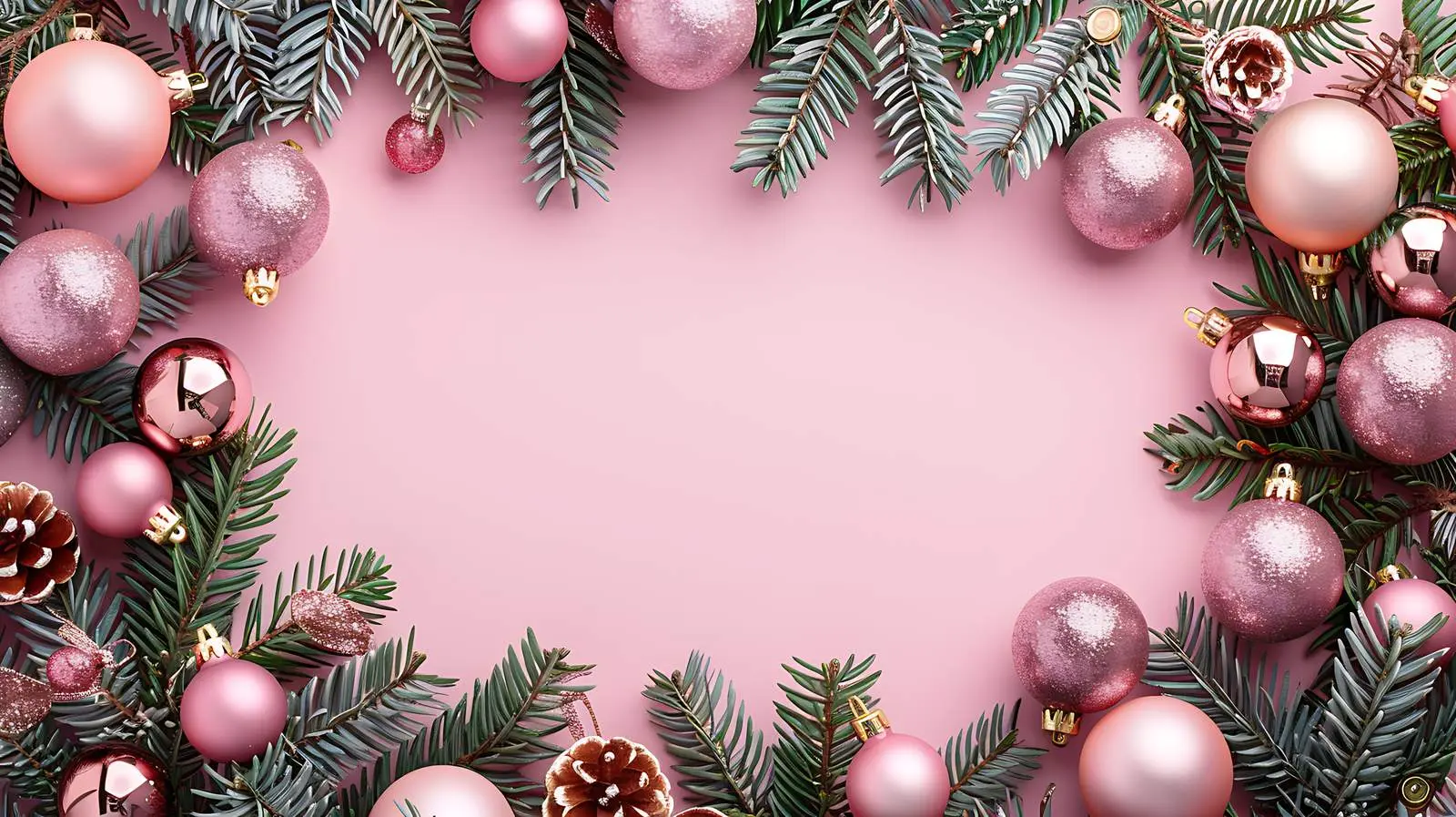 Christmas and New Year Holiday Home Office Desk – free festive season image from Dotvec