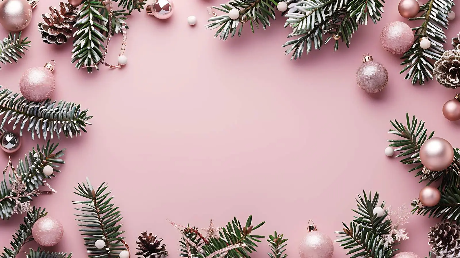 Christmas and New Year Office Desk Composition – free motivation image from Dotvec