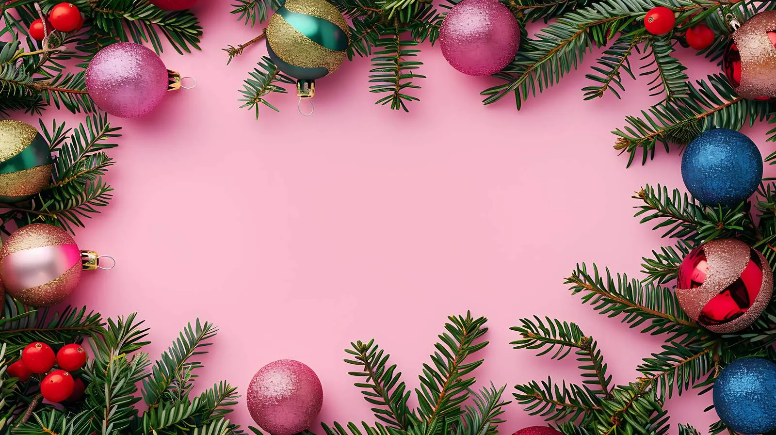 Christmas and New Year Home Office Decor — free download from Dotvec