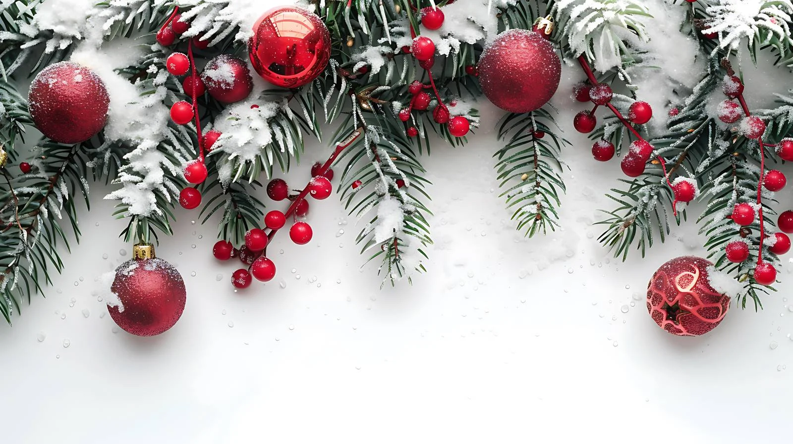 Elegant Christmas White Background Illustration — free download from Dotvec