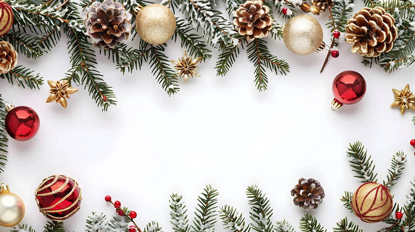 Festive Christmas White Background Design Element — free download from Dotvec