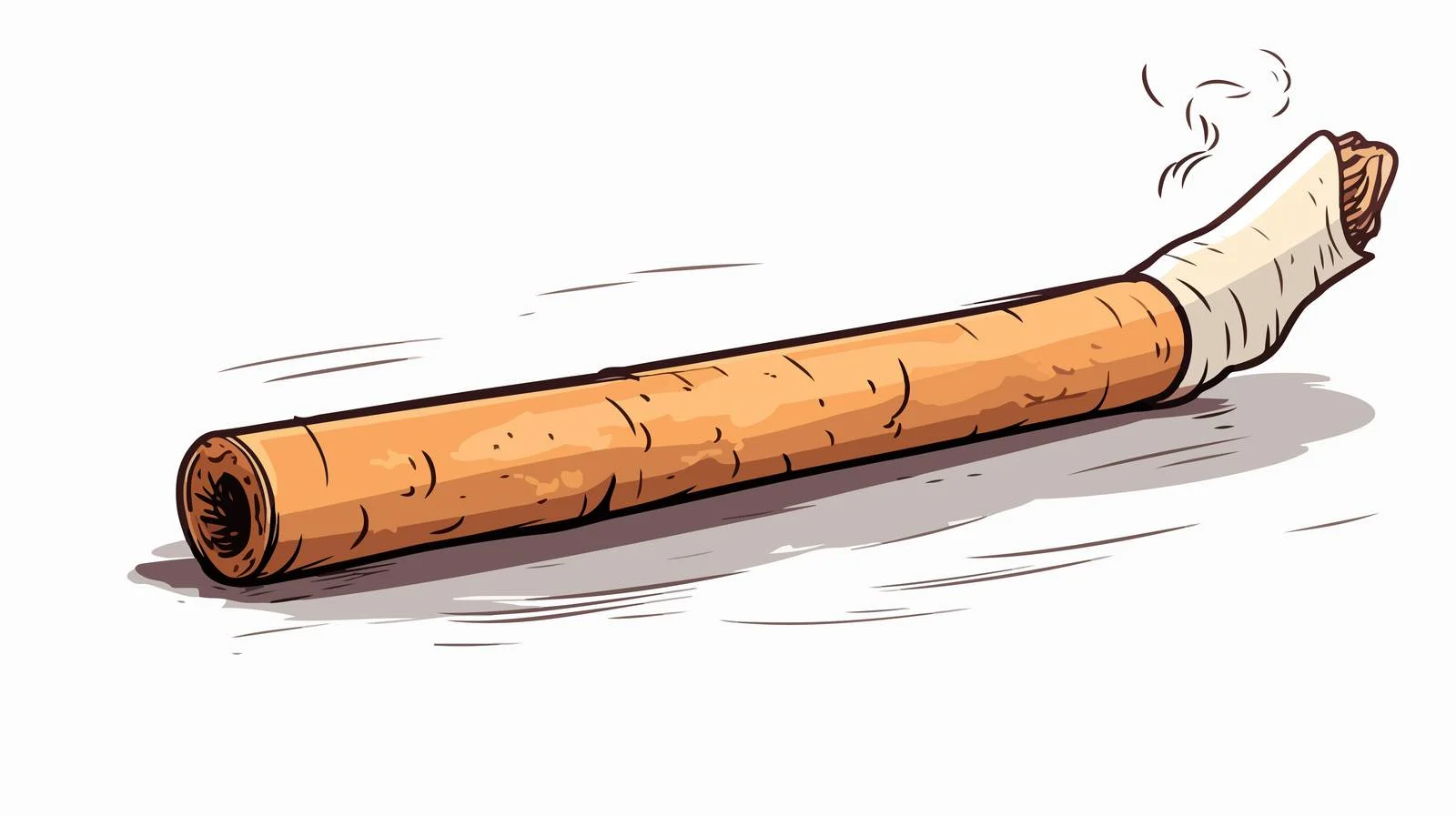 Quality Cartoon Cigarette Image — free download from Dotvec