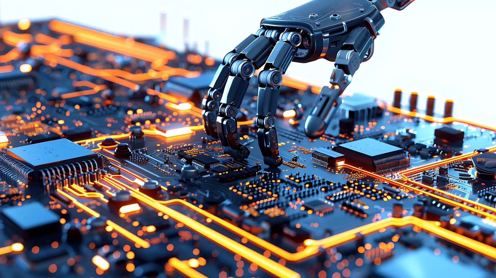 Isolated Circuit Board with Manipulator Tool — free download from Dotvec