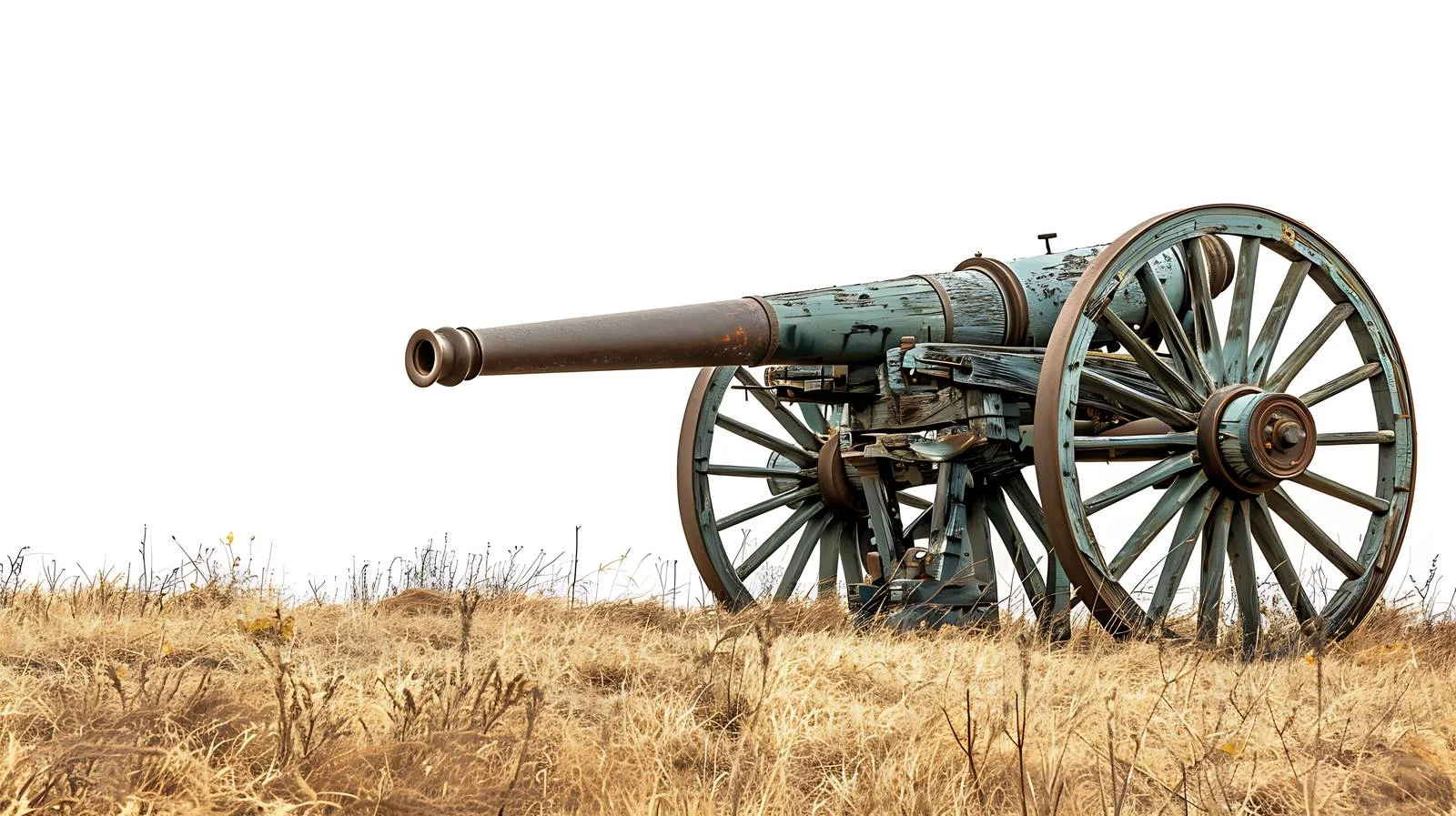 Historic Civil War cannons at Antietam — free download from Dotvec