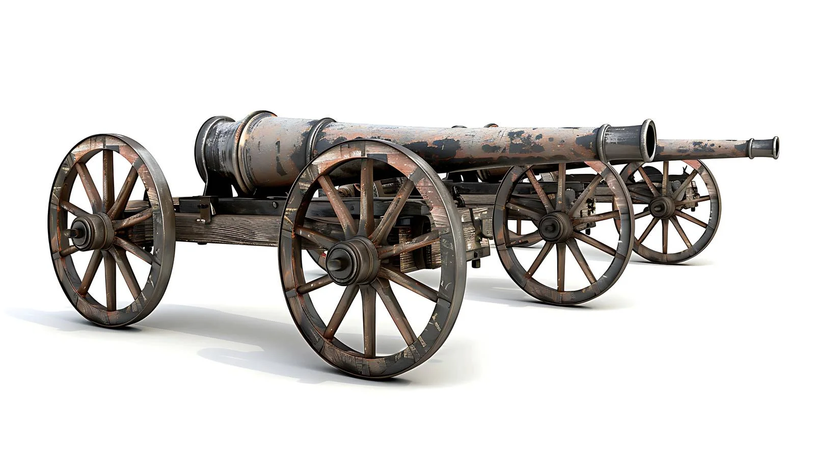 Historic Civil War Cannons on Antietam Battlefield — free download from Dotvec