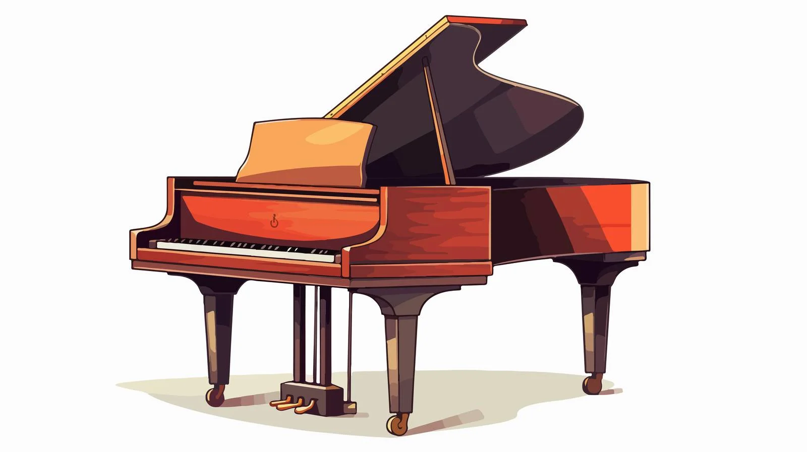 Premium Classic Piano Image — free download from Dotvec