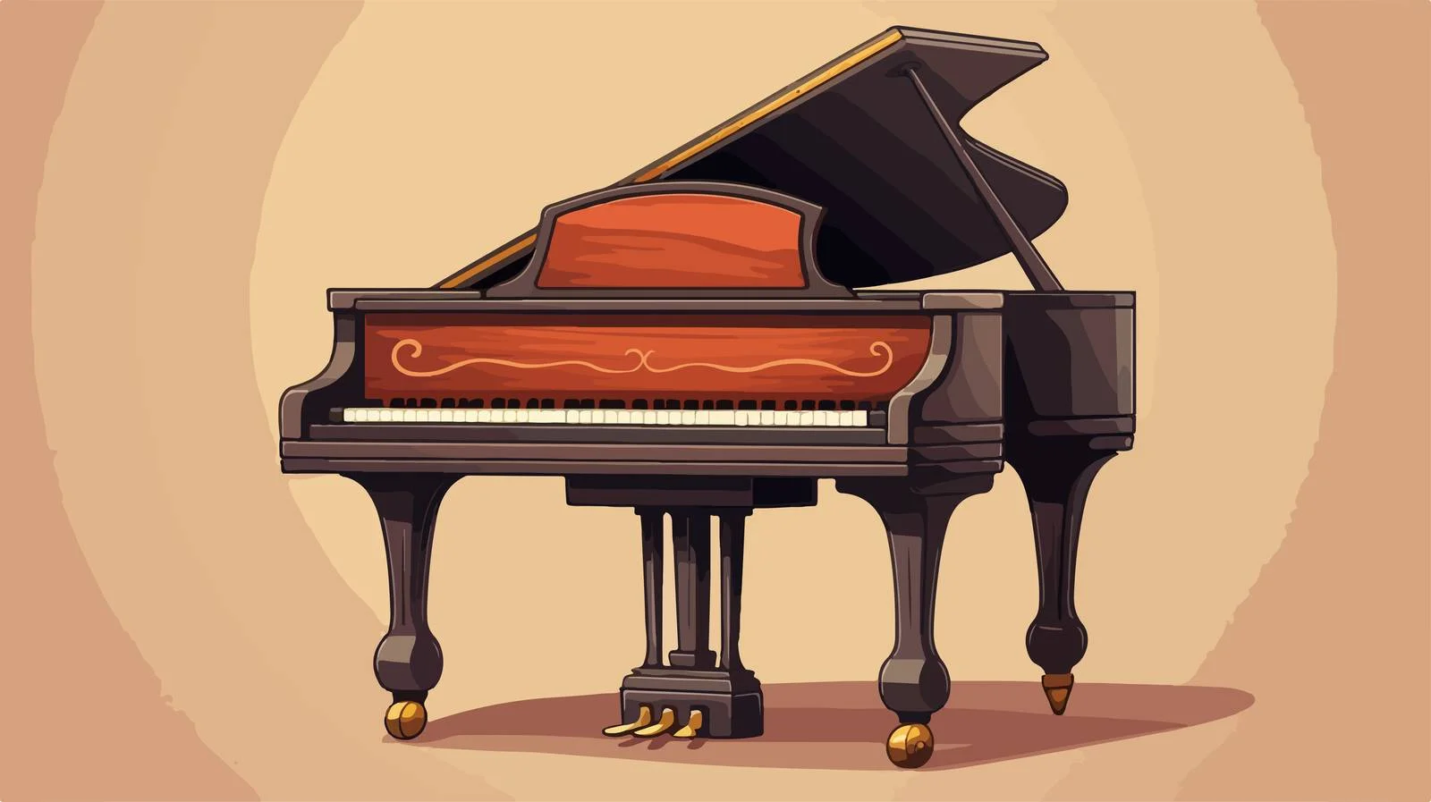 Elegant Classic Piano Image — free download from Dotvec