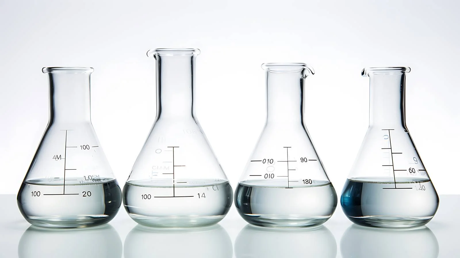 Pristine Lab Beakers on White Background — free download from Dotvec