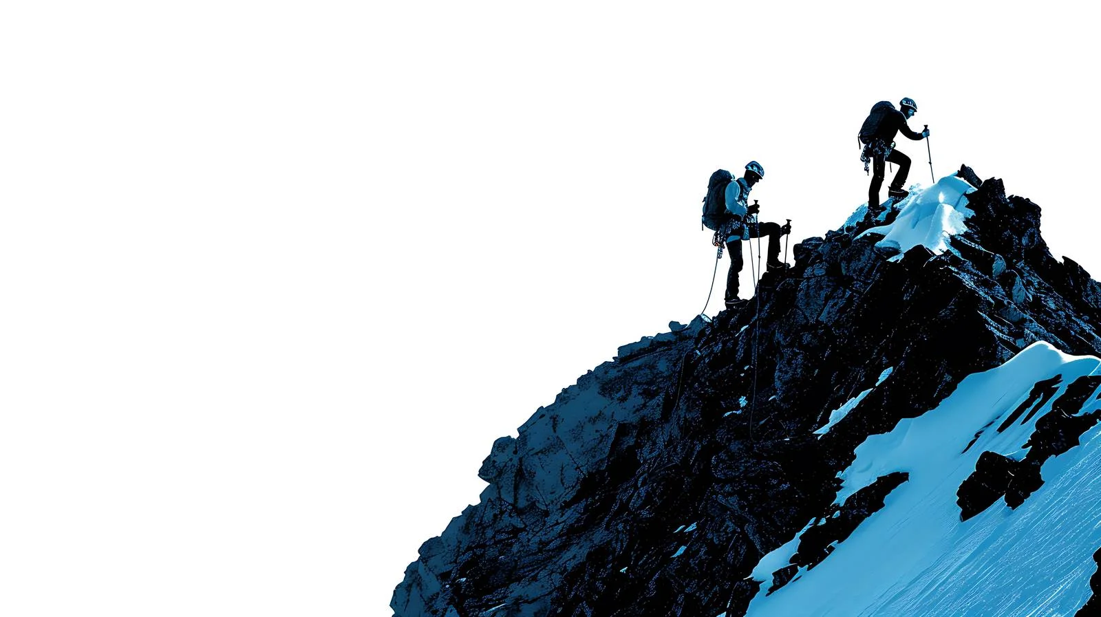 Expert guide takes clients to summit peak — free download from Dotvec