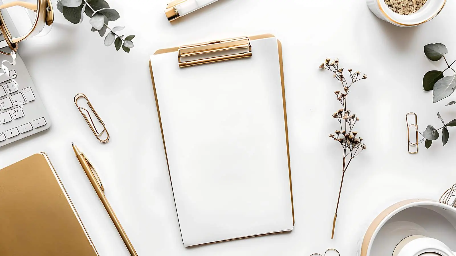 Blank Clipboard Notepad Mockup for Design Use — free download from Dotvec