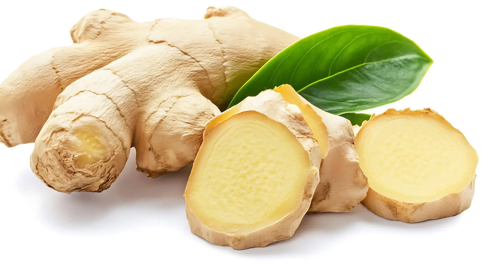 Fresh Ginger Rhizome Close-up View — free download from Dotvec