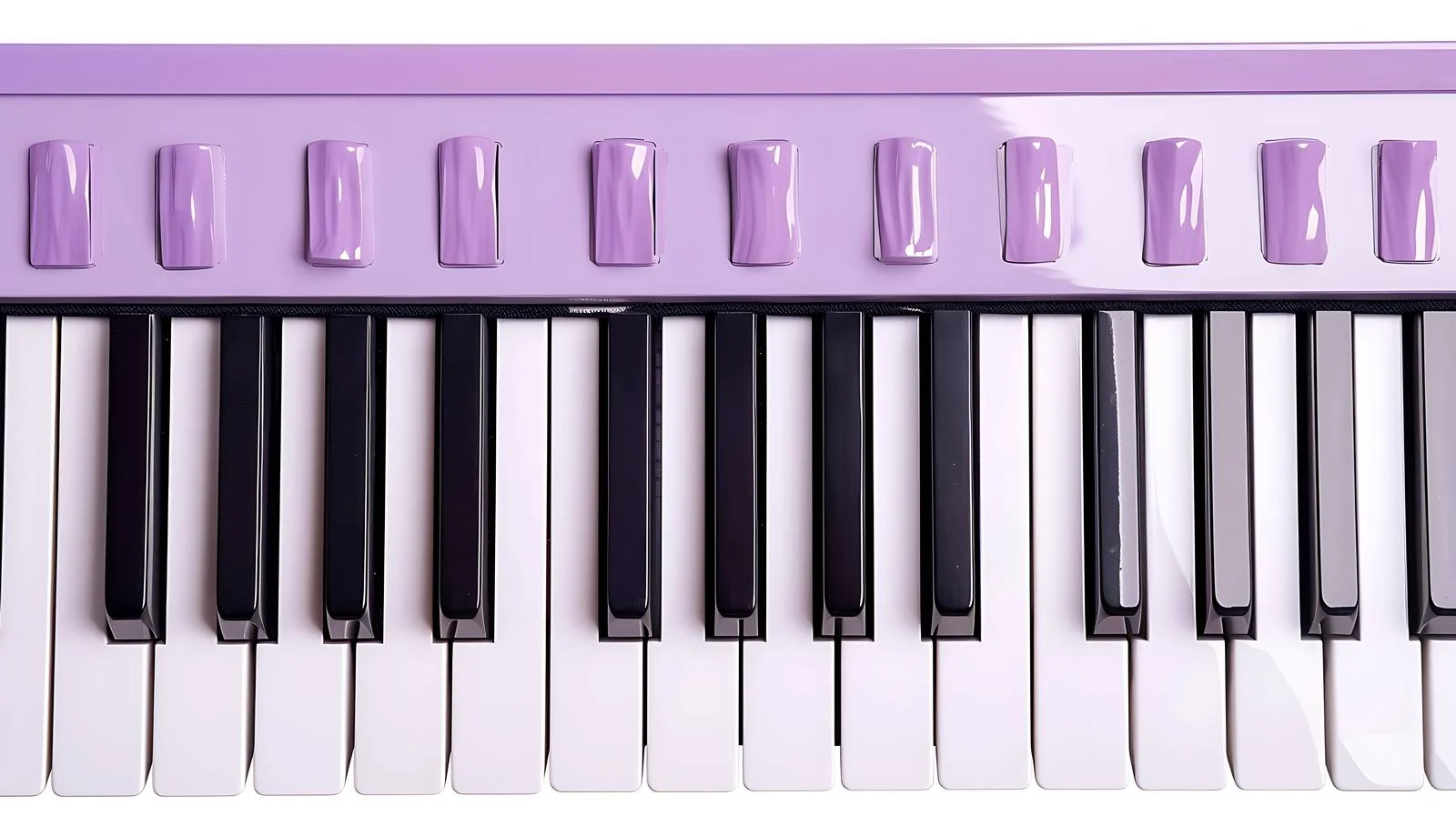 Detailed Piano Keyboard Close-up Image — free download from Dotvec