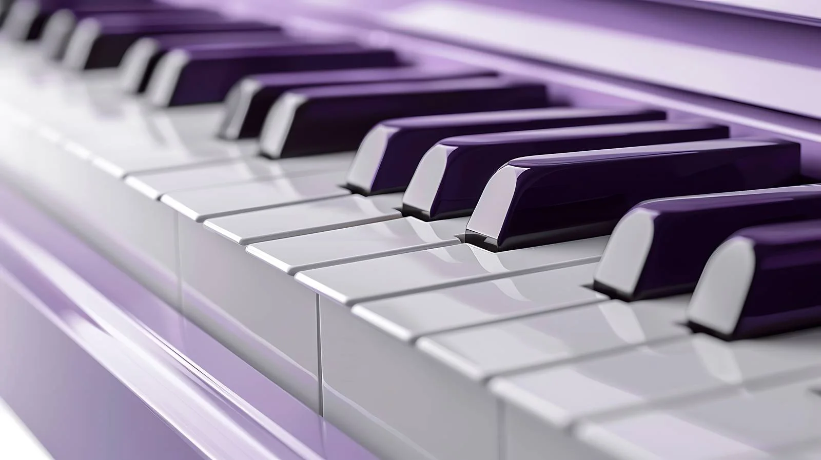 Detailed Piano Keyboard Close-up View — free download from Dotvec
