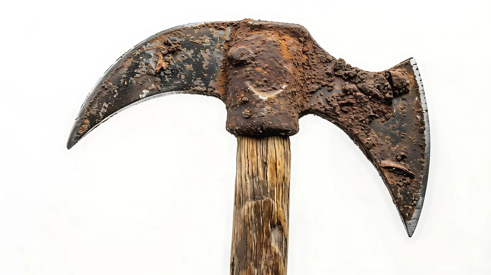 Vintage pickaxe head on white background — free download from Dotvec