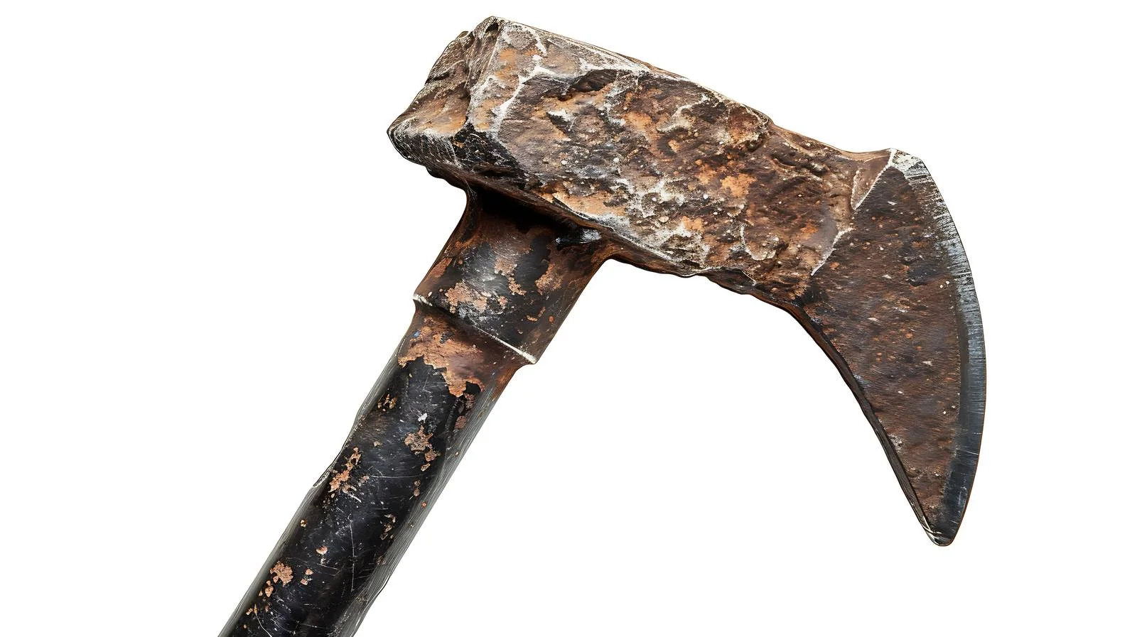 Detailed Close-Up of Antique Pickaxe Head — free download from Dotvec