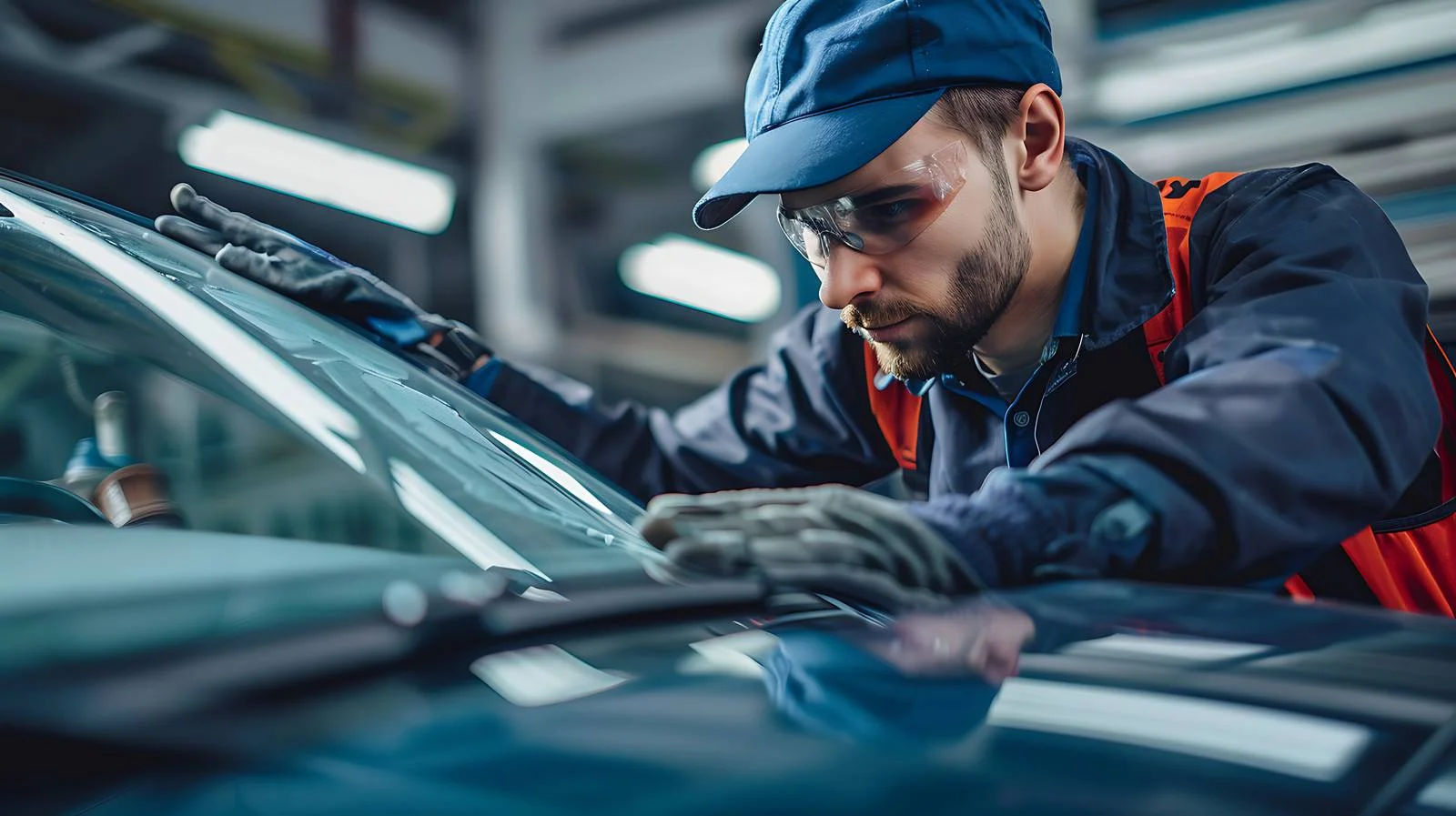 Professional Car Mechanic Workshop Image — free download from Dotvec