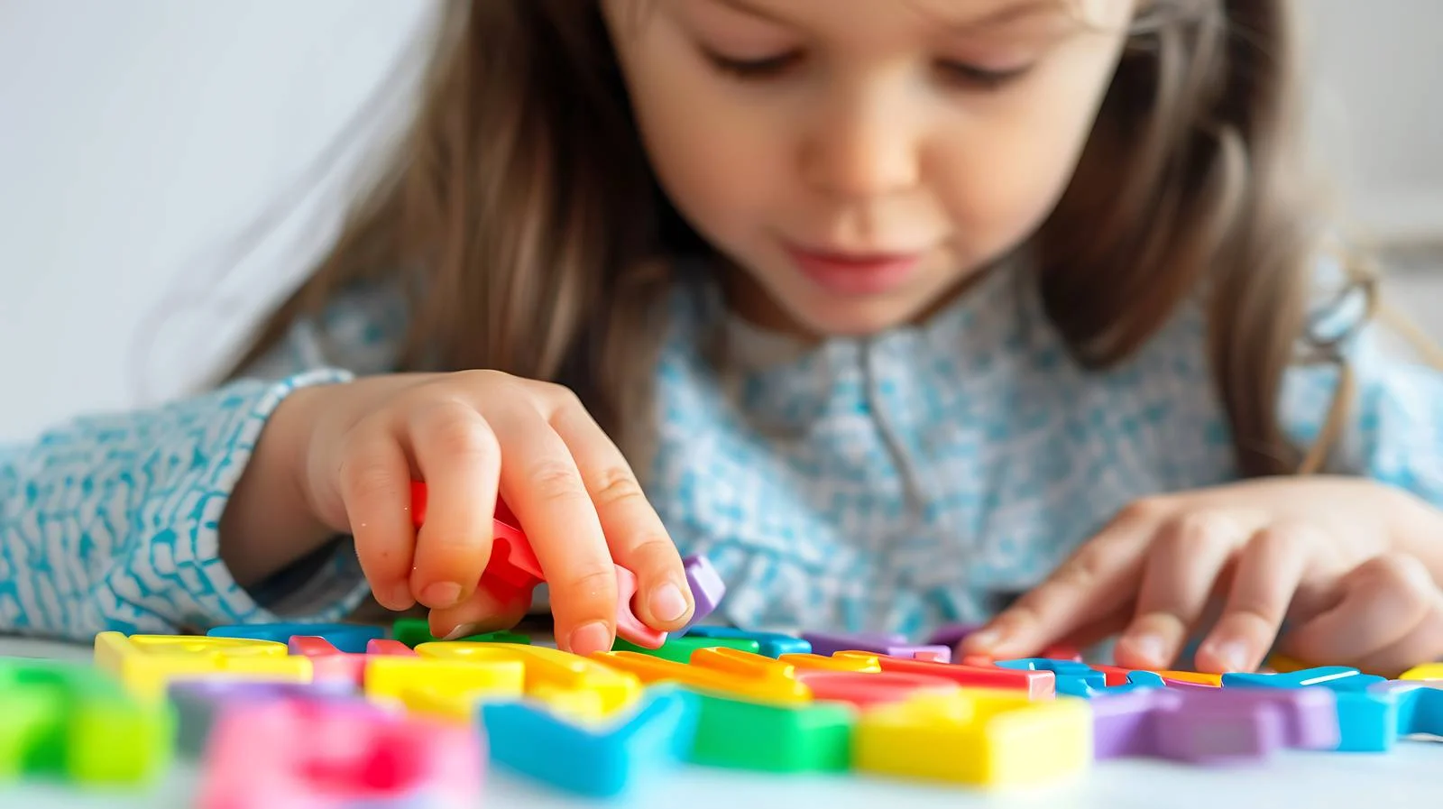 Educational Alphabet Game with Young Girl — free download from Dotvec