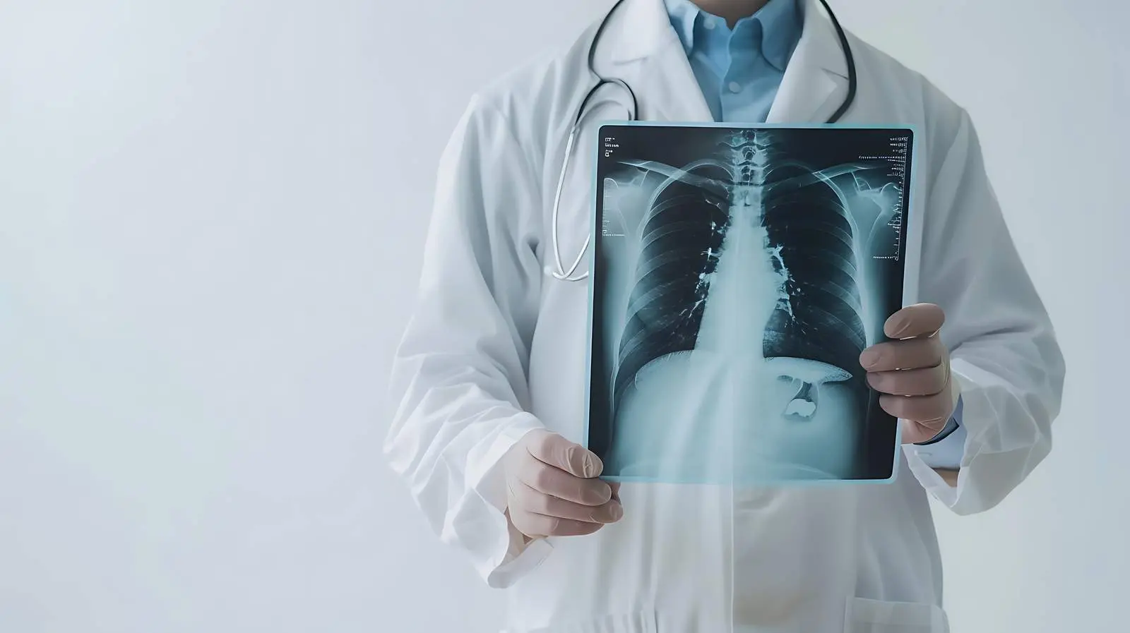 Close Up of Male Doctor with X-ray Image – free images image from Dotvec