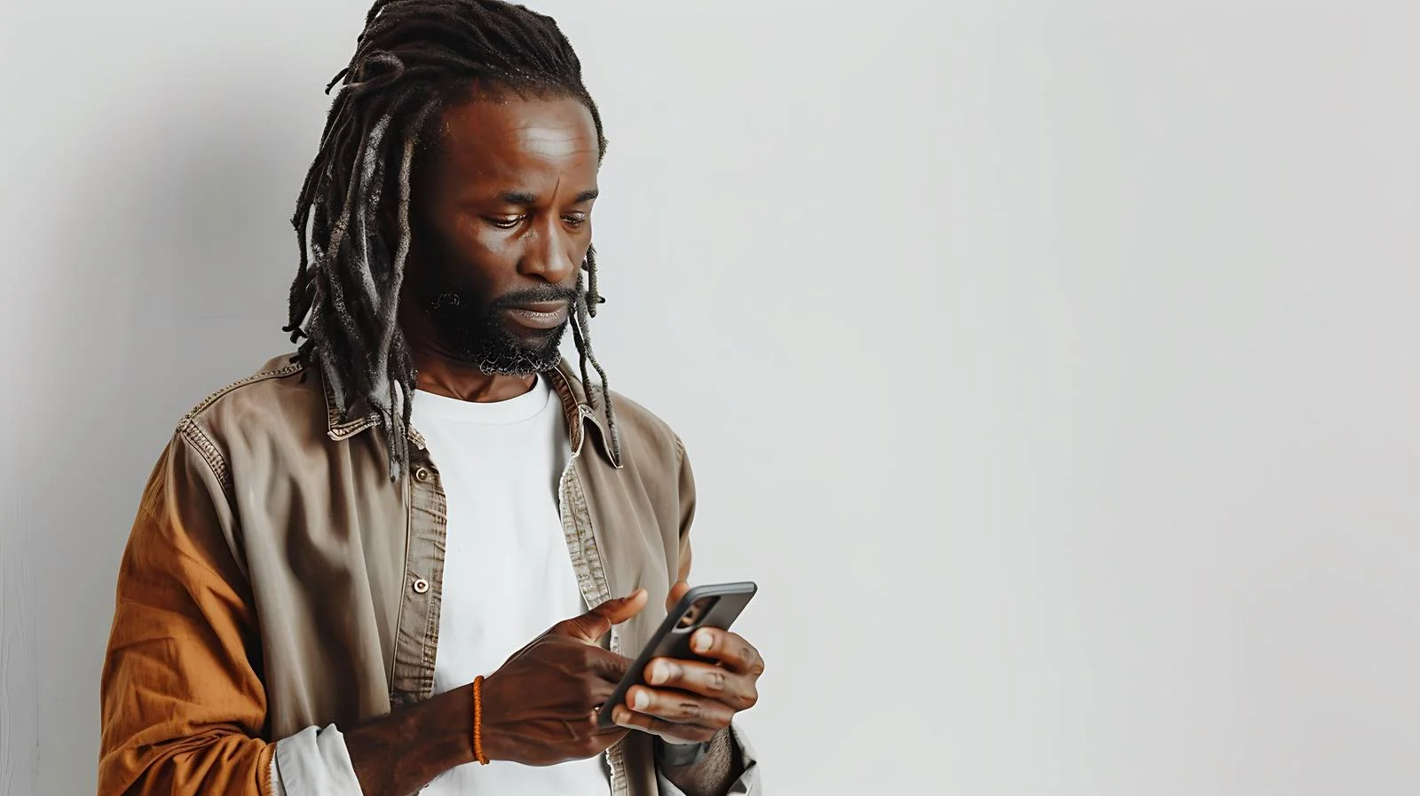 Mid Adult Man Using Mobile Phone — free download from Dotvec