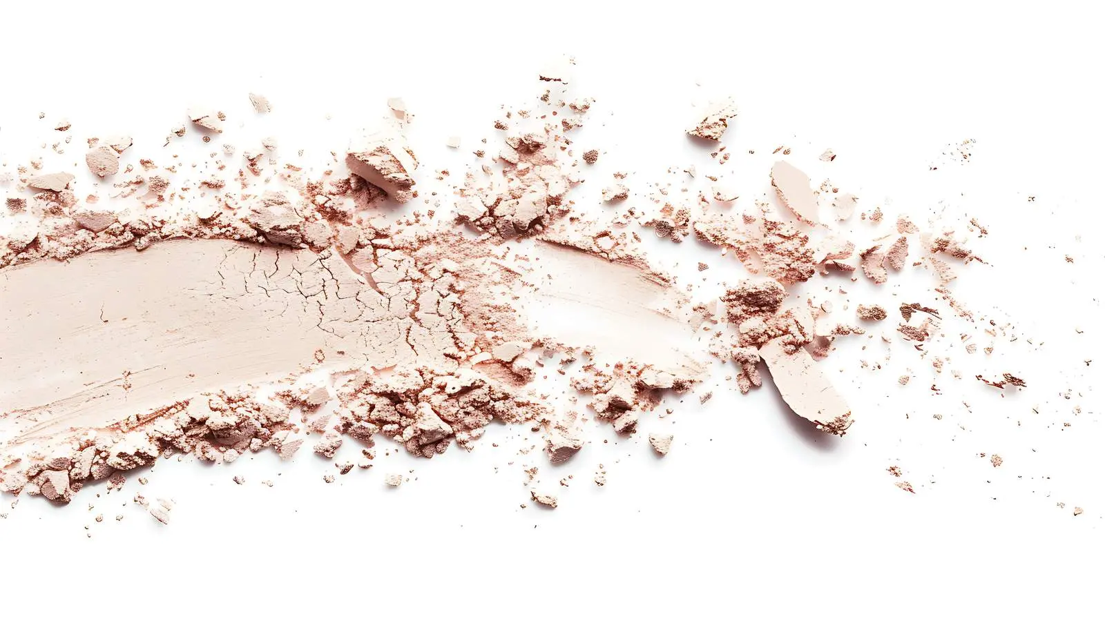 Close Up of Beige Makeup Powder Details – free tutorial image from Dotvec