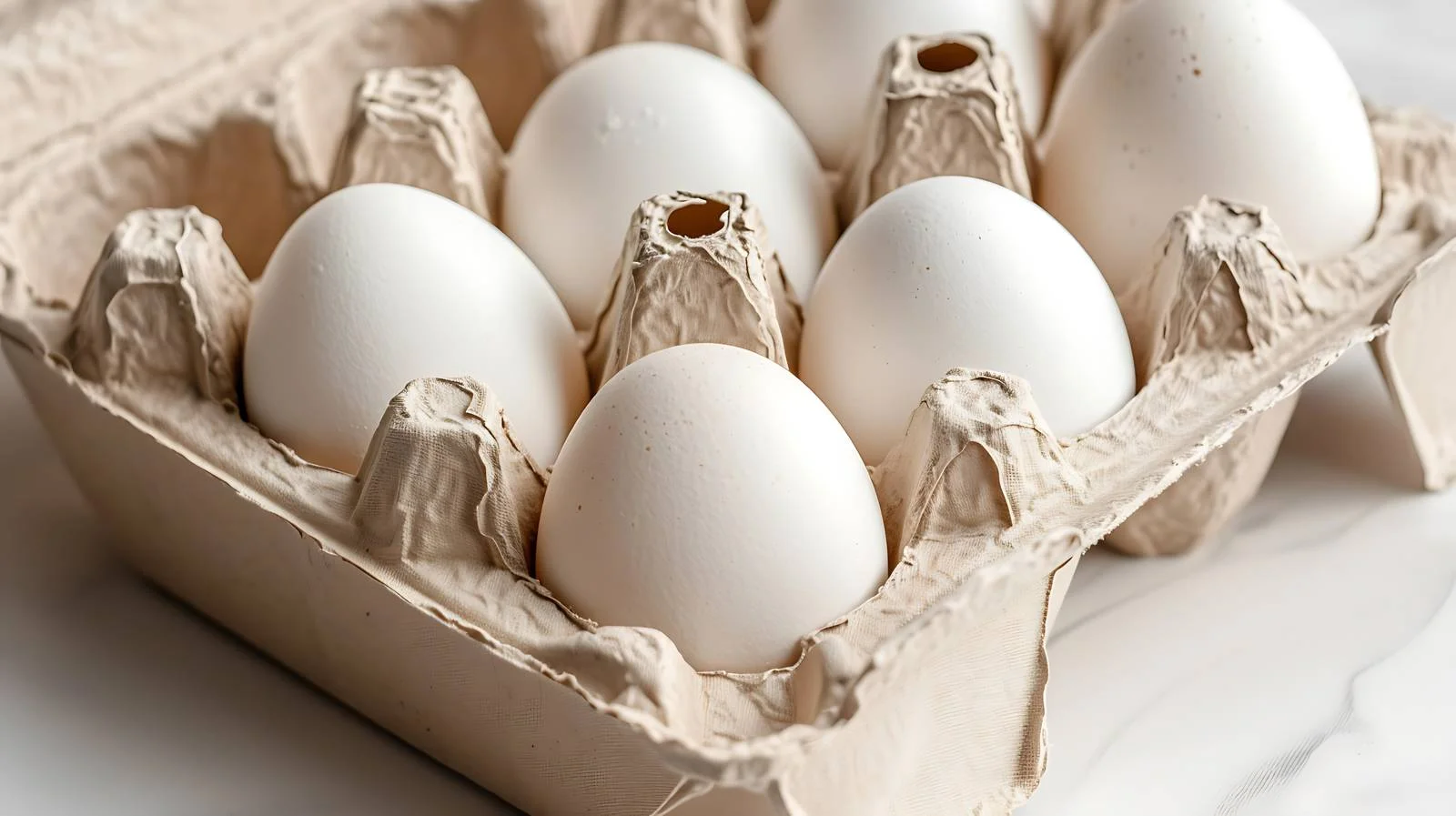 Fresh White Open Carton Close-Up — free download from Dotvec