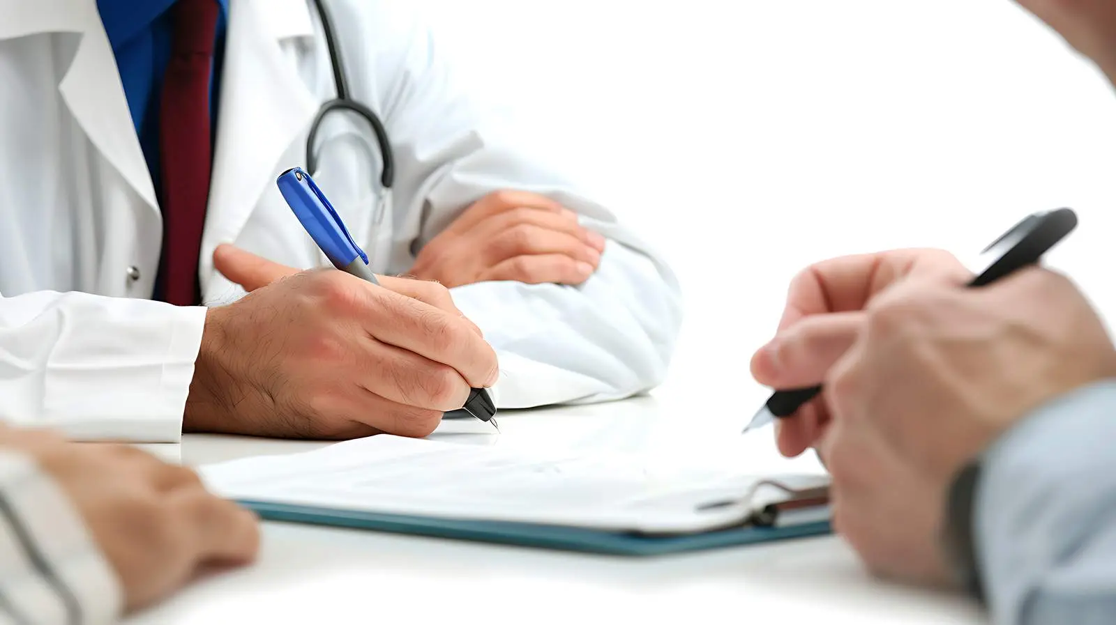 Doctor and Patient Discussing Health Notes – free operation image from Dotvec