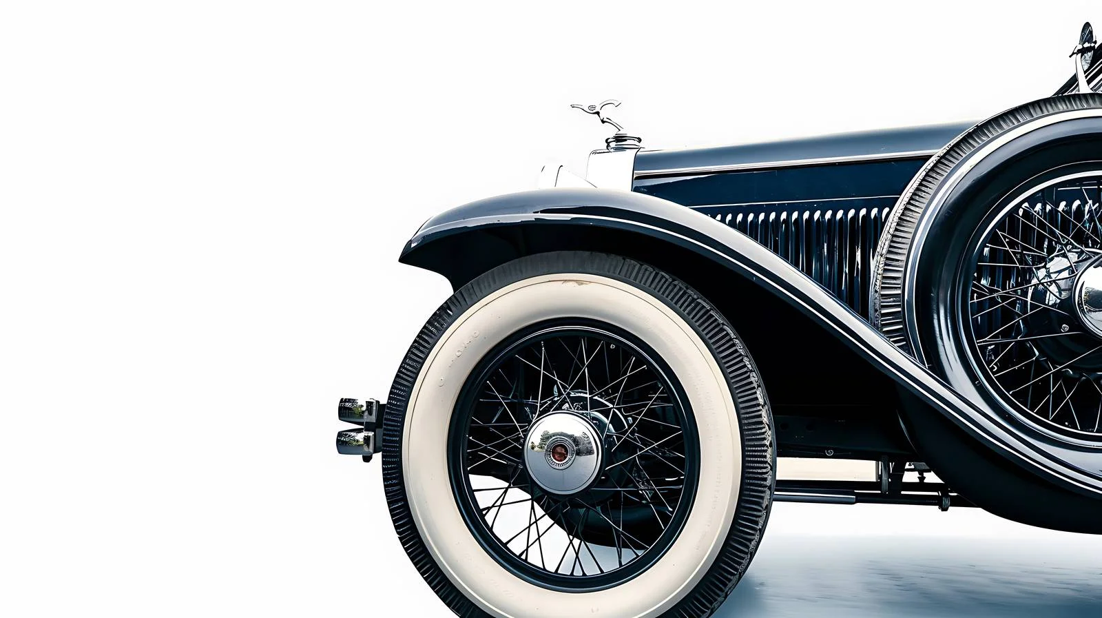 Classic Car Parked on Empty Street — free download from Dotvec