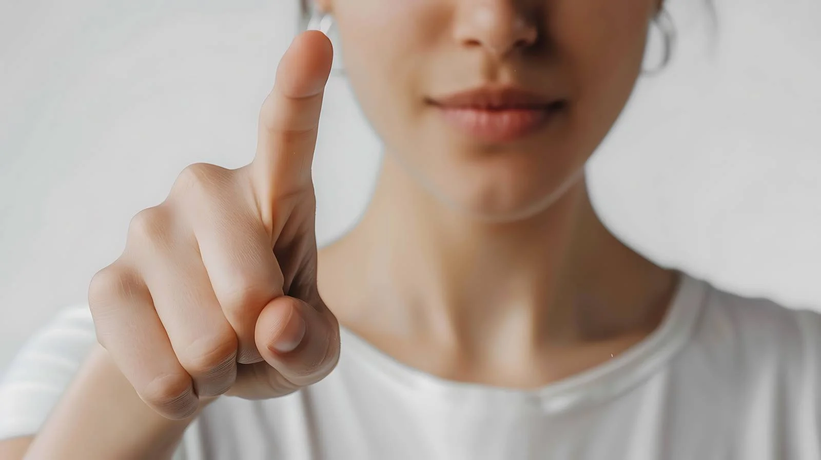 Woman Giving Finger Close-up Image — free download from Dotvec