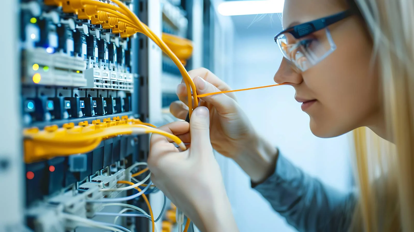 Connecting Fiber Optic Cable Equipment — free download from Dotvec