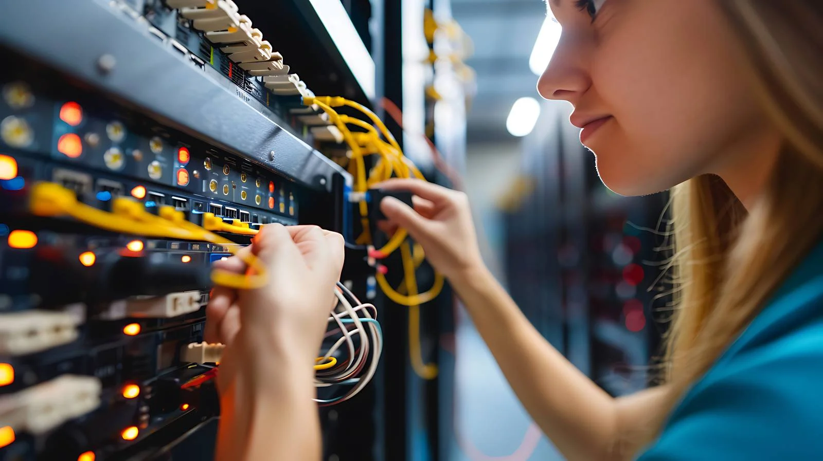 Connecting Fiber Optic Cable Equipment — free download from Dotvec