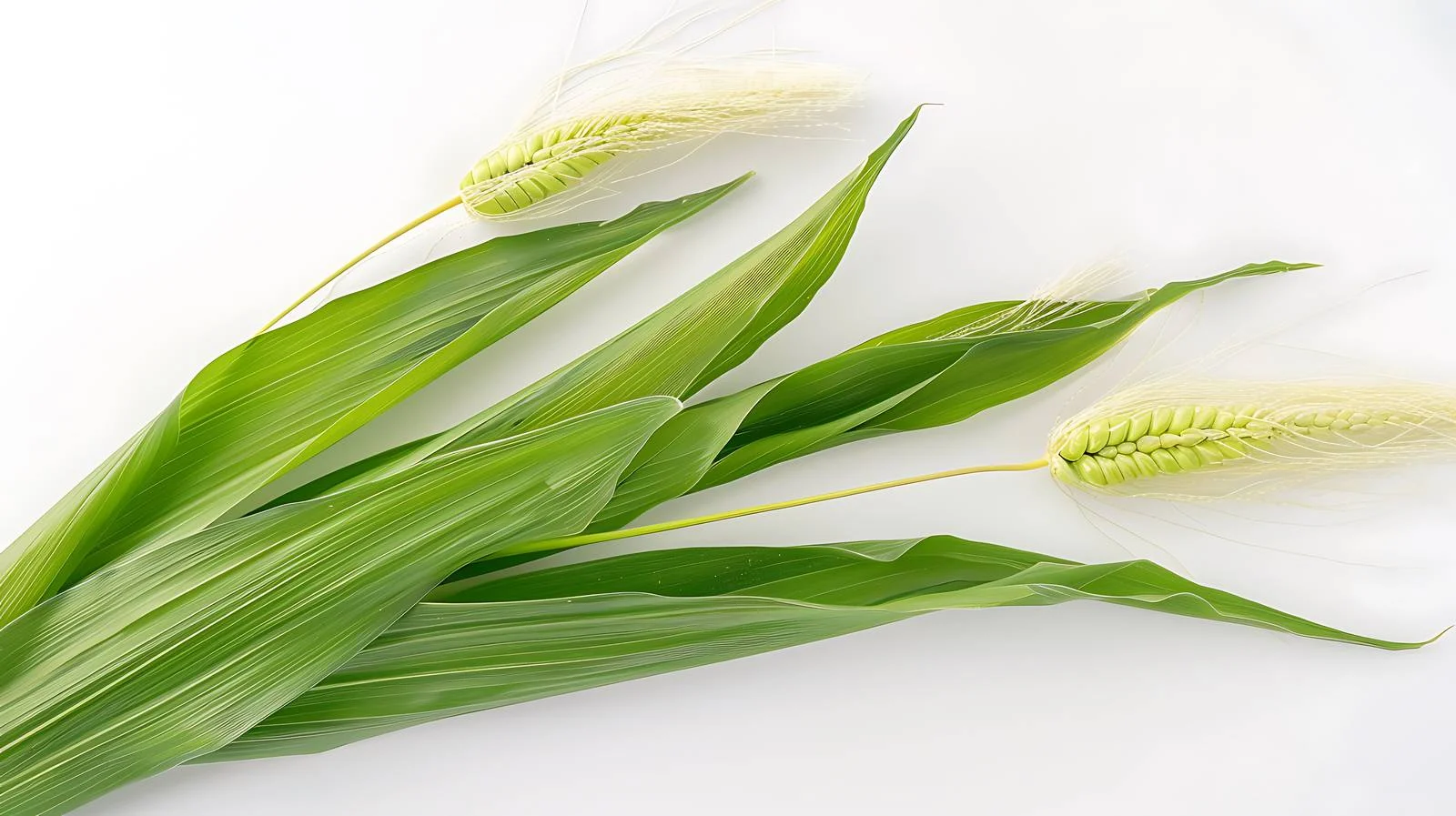 Young Corn Ears with Silk Tassels — free download from Dotvec