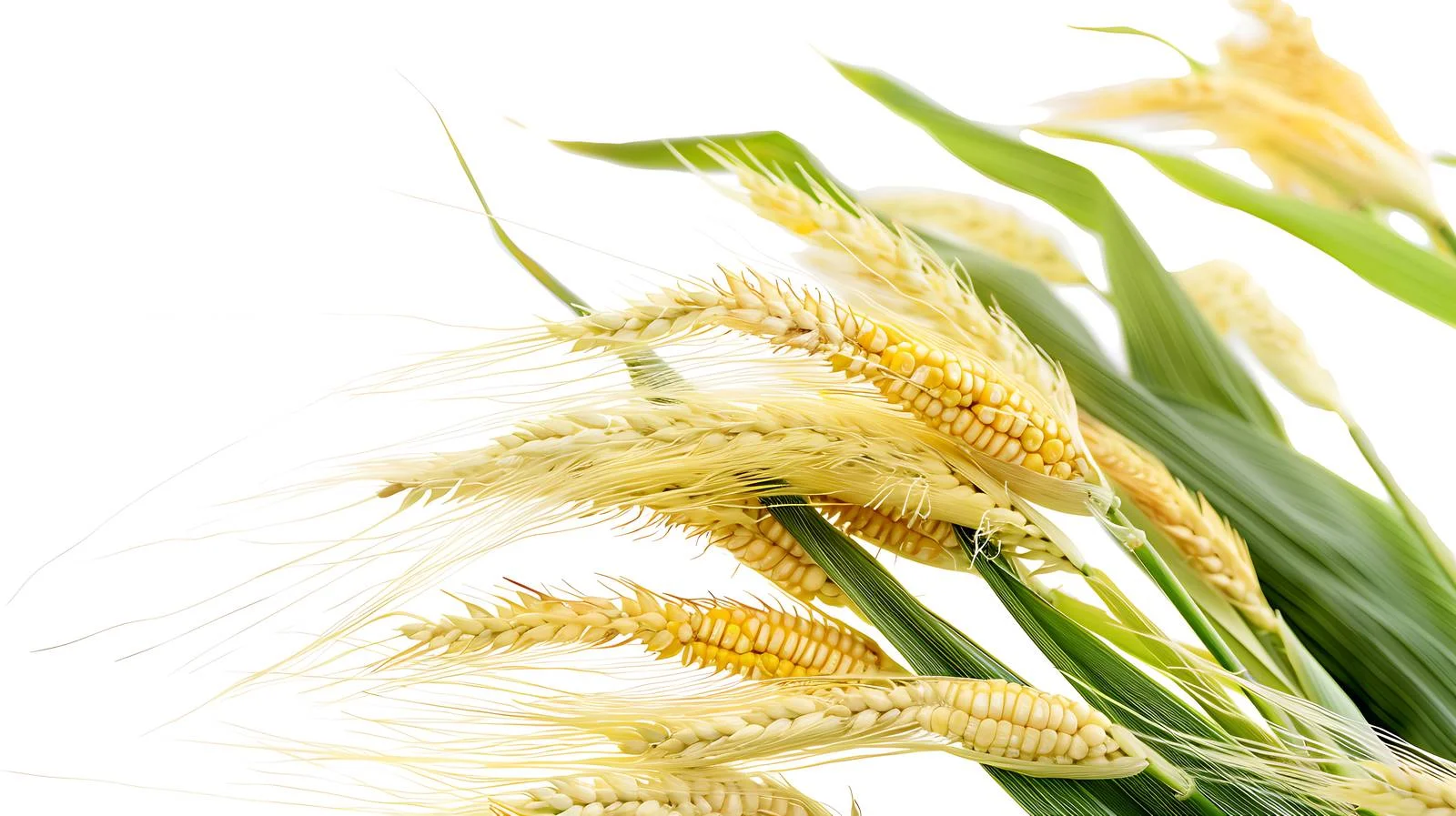 Detailed view of fresh corn kernels — free download from Dotvec