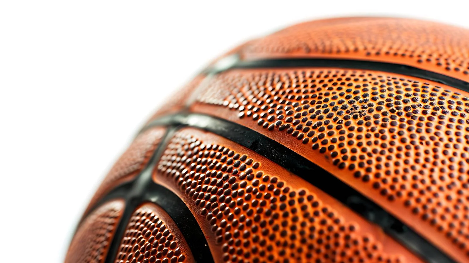 Detailed Close-Up of Basketball Seams — free download from Dotvec