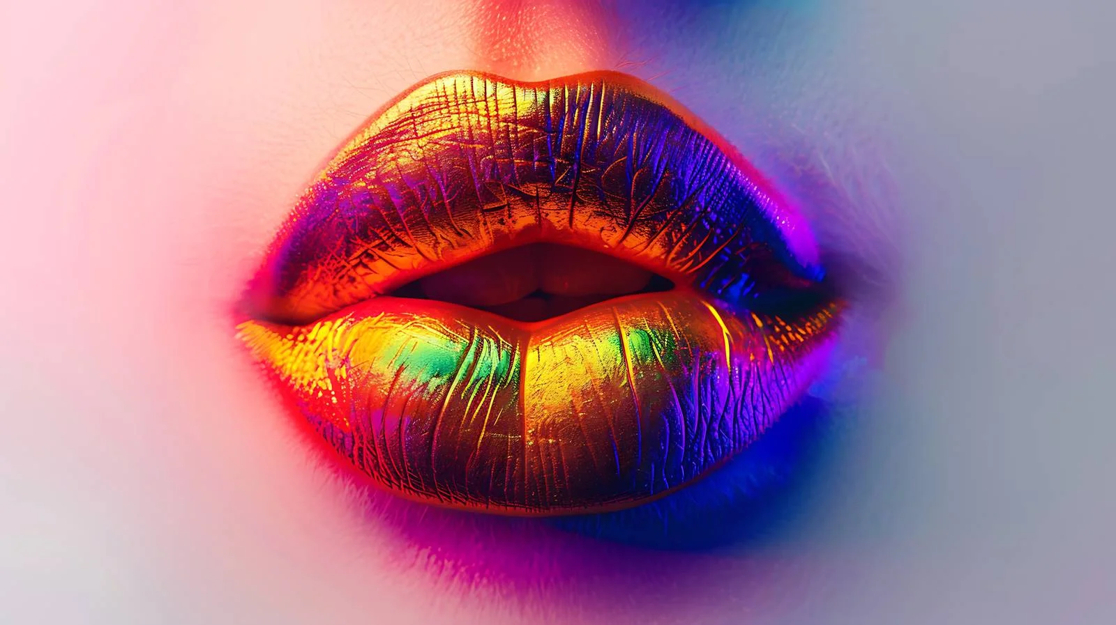 Vibrant Woman Lips Close-Up View — free download from Dotvec