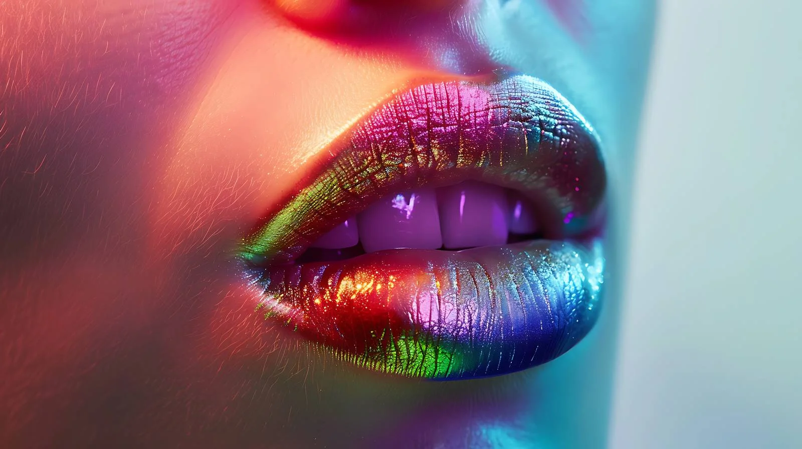 Vibrant Woman Lips Close-Up View — free download from Dotvec