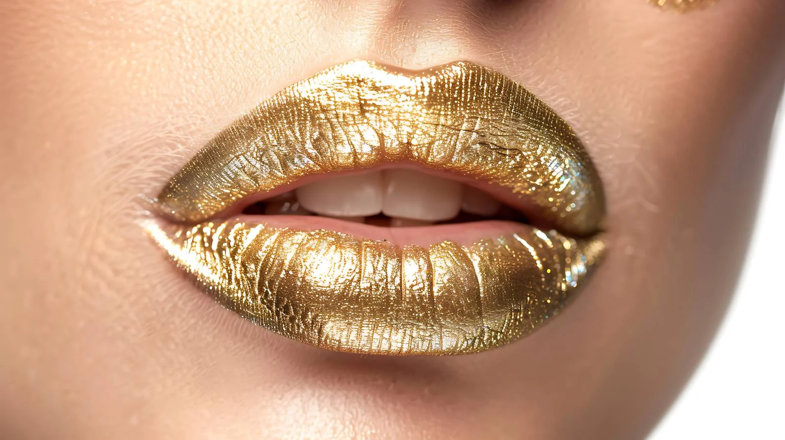 Radiant Lips Close-Up Photo — free download from Dotvec