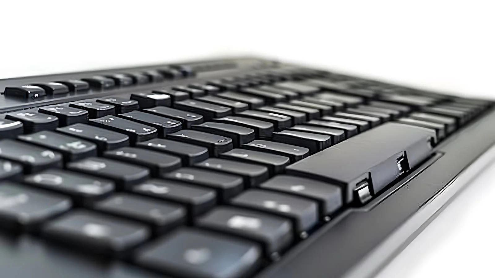 Modern Computer Keyboard Close-Up — free download from Dotvec