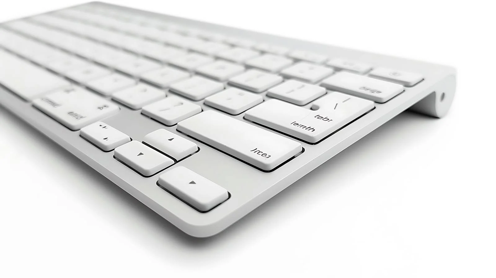 Modern Computer Keyboard Close-Up View — free download from Dotvec