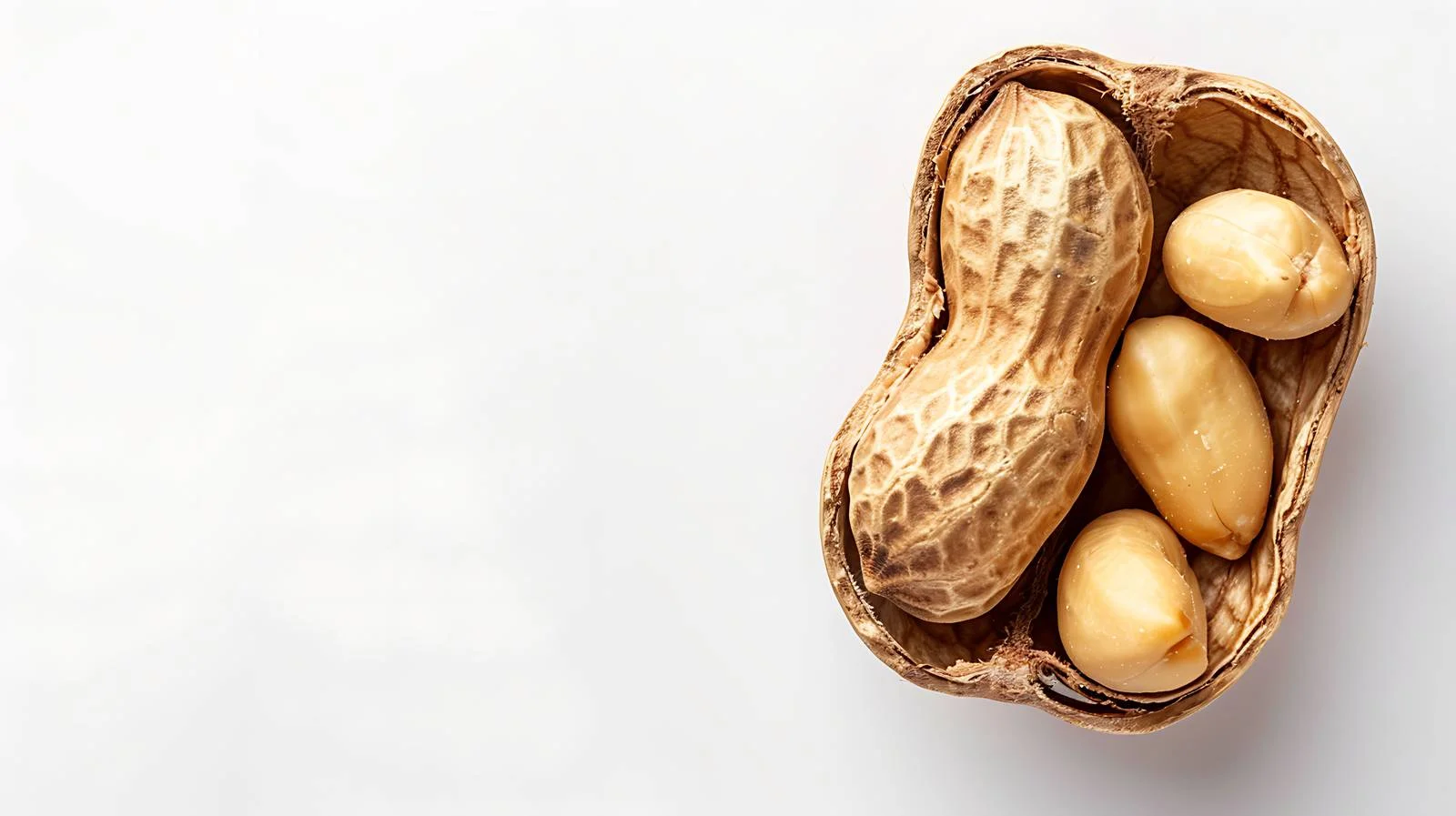 Peanut in Shell Close-up View — free download from Dotvec