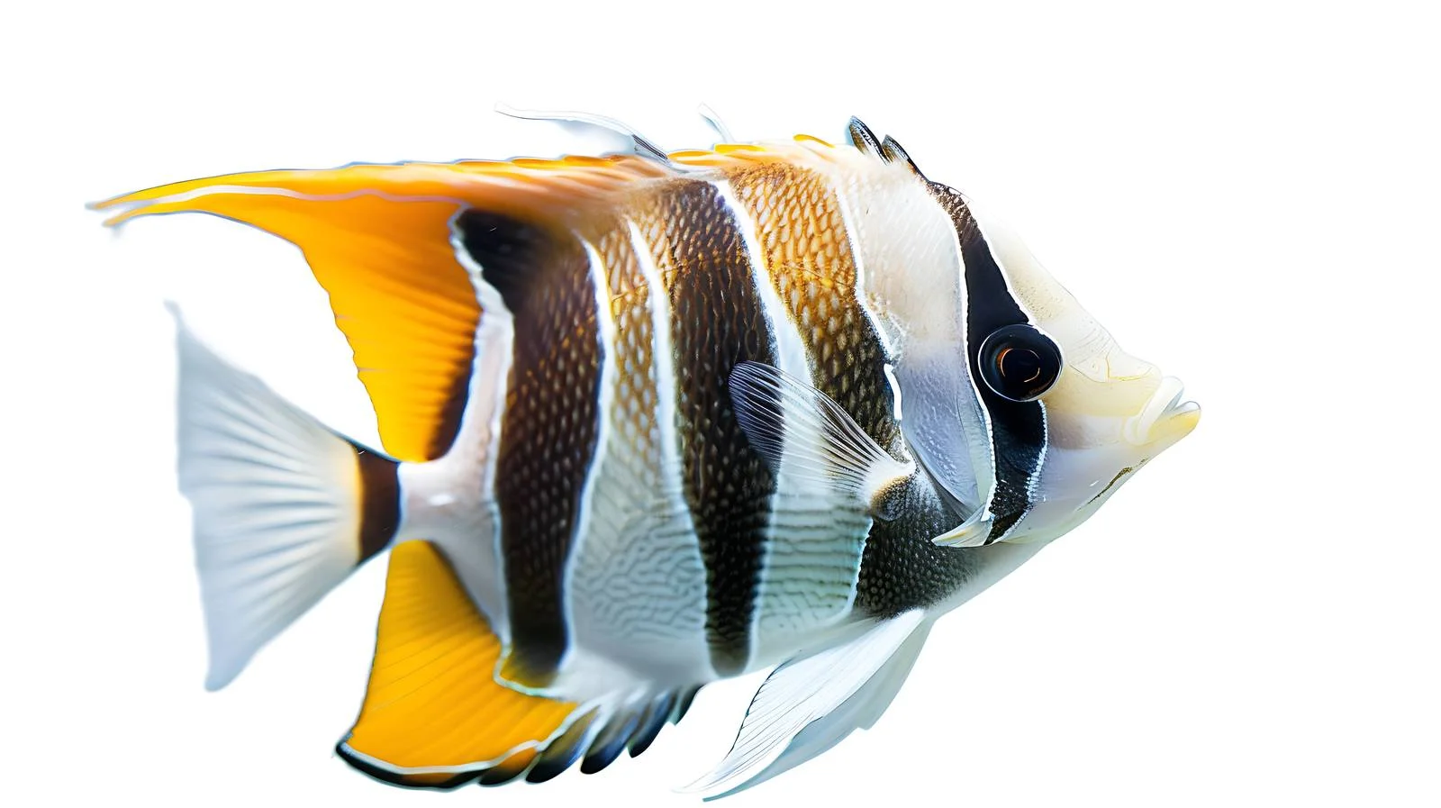 Detailed Pennant Coralfish Observation — free download from Dotvec