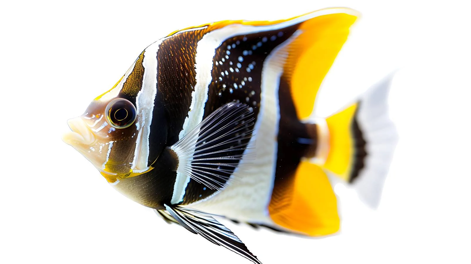 Close-up Pennant Coralfish Image — free download from Dotvec