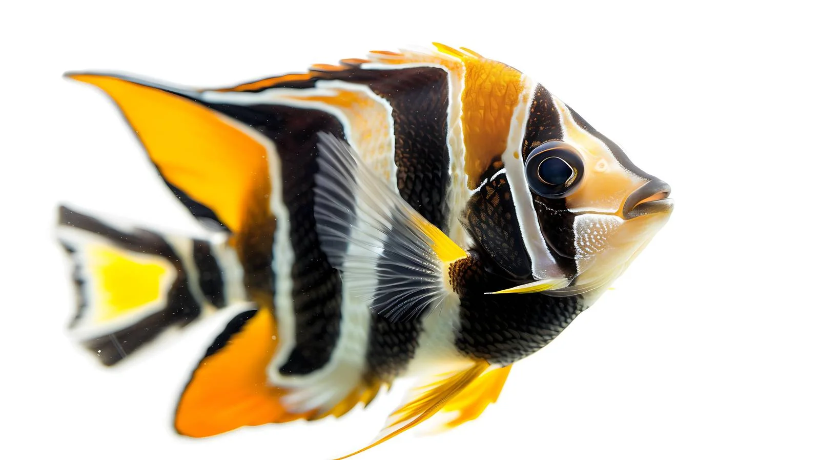 Pennant Coralfish Close-up View — free download from Dotvec